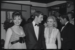 Liza Minnelli and Peter Allen at opening night of the stage production Flora, the Red Menace