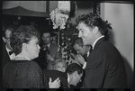 Judy Garland and Farley Granger at opening night for the stage production Flora, the Red Menace