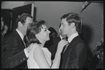 Liza Minnelli and Peter Allen at opening night of the stage production Flora, the Red Menace