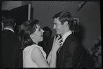 Liza Minnelli and Peter Allen at opening night of the stage production Flora, the Red Menace