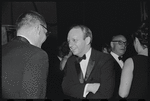 Harold Prince [center] at opening night of the stage production Flora, the Red Menace