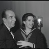 Vincente Minnelli and Liza Minnelli at opening night of the stage production Flora, the Red Menace