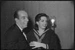 Vincente Minnelli and Liza Minnelli at opening night of the stage production Flora, the Red Menace