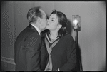 Vincente Minnelli and Liza Minnelli at opening night of the stage production Flora, the Red Menace
