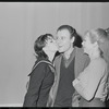 Liza Minnelli, Bob Dishy and Cathryn Damon at opening night of the stage production Flora, the Red Menace