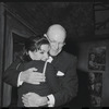 Liza Minnelli and George Abbott at opening night of the stage production Flora, the Red Menace