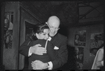 Liza Minnelli and George Abbott at opening night of the stage production Flora, the Red Menace