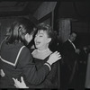 Liza Minnelli and Judy Garland at opening night of the stage production Flora, the Red Menace