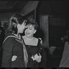 Liza Minnelli and Judy Garland at opening night of the stage production Flora, the Red Menace