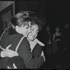 Liza Minnelli and Judy Garland at opening night of the stage production Flora, the Red Menace