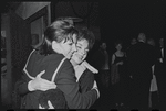 Liza Minnelli and Judy Garland at opening night of the stage production Flora, the Red Menace