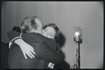 Vincente Minnelli and Liza Minnelli at opening night of the stage production Flora, the Red Menace
