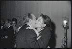Vincente Minnelli and Liza Minnelli at opening night of the stage production Flora, the Red Menace