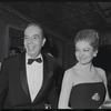 Vincente Minnelli and Denise Hale at opening night for the stage production Flora, the Red Menace