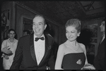 Vincente Minnelli and Denise Hale at opening night for the stage production Flora, the Red Menace