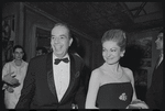 Vincente Minnelli and Denise Hale at opening night of the stage production Flora, the Red Menace