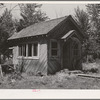 Ola, Idaho. FSA (Farm Security Administration) Ola self-help cooperative. The office was built by the members with lumber sawed at their own mill