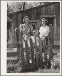 Ola, Idaho. FSA (Farm Security Administration) Ola self-help cooperative. Wives of some of the members with a daughter of one
