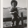 Ola, Idaho. FSA (Farm Security Administration) Ola self-help cooperative. Son of a member