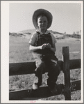 Ola, Idaho. FSA (Farm Security Administration) Ola self-help cooperative. Son of a member