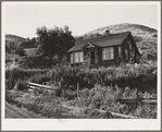 Ola, Idaho. House of members of the Ola self-help cooperative