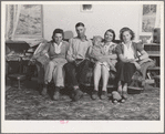 Ola, Idaho. A member of the Ola self-help cooperative and his family at home. This man is a county commissioner