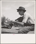 Rupert, Idaho. Schoolboy at swimming pool