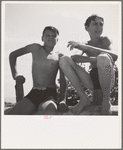 Rupert, Idaho. Schoolboys in swimming