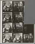 Frederick Ashton with Cecil Beaton, Maria Tallchief, and others backstage at City Center