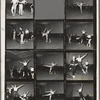 Andre Eglevsky, rehearsing at SAB with George Balanchine, Maria Tallchief, Jillana, Irene Larsson, Barbara Bocher and Constance Garfield.