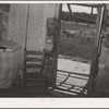 Interior of Negro agricultural day laborer's home near Vian, Oklahoma. Sequoyah County