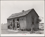 Home of Negro agricultural day laborer. Wagoner County, Oklahoma