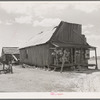 Old grocery store serving an agricultural community in the Arkansas River bottoms near Vian, Oklahoma