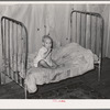 Child of tenant farmer. Arkansas River bottoms near Vian, Oklahoma