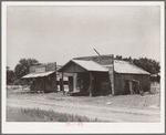 Old store in Akins, Oklahoma, now used as living quarters