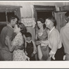 Dance where round and square dances are both performed at sharecropper's home on Saturday night. Near McAlester, Oklahoma. Pittsburg County