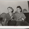 Boys of summer camp at El Porvenir, New Mexico, singing