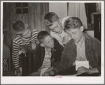Boys at the summer camp at El Porvenir, New Mexico