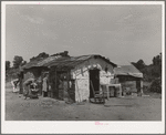 Home of family living in Mays Avenue camp. Oklahoma City, Oklahoma. Refer to general caption no. 21