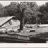 Detail of roof of shack in community camp. Oklahoma City, Oklahoma. Refer to general caption no. 21