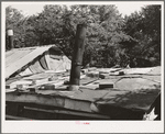 Detail of roof of shack in community camp. Oklahoma City, Oklahoma. Refer to general caption no. 21