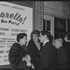 Gypsy Rose Lee [center] and unidentified others at opening night of the stage production Fiorello!