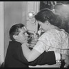 Johnnie Ray and Eileen Rogers at opening night of the stage production Fiorello!