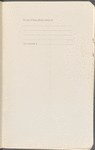Notebook containing draft lyrics and other notes by Michael Friedman