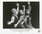 John Dossett, Bernadette Peters and Tammy Blanchard in the stage production Gypsy
