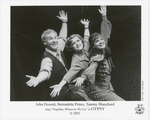 John Dossett, Bernadette Peters, and Tammy Blanchard in the stage production Gypsy