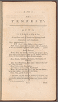 The tempest 