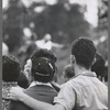 Shakespeare in the Park, young couple in audience