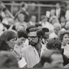 Shakespeare in the Park, actors Colleen Dewhurst and J. D. Cannon in the audience