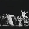 Paul Lipson, Mimi Randolph and ensemble in the stage production Fiddler on the Roof
